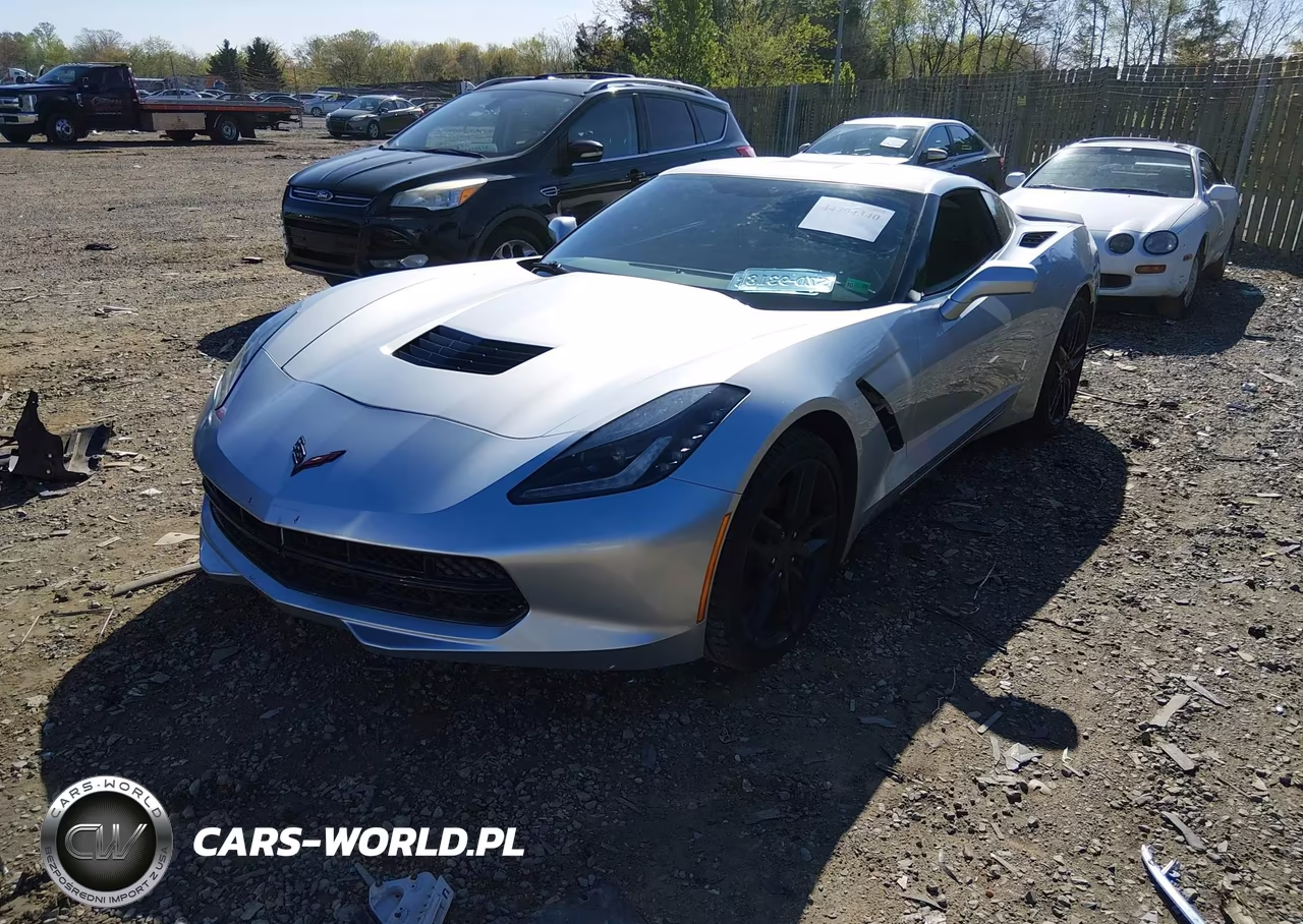 2016 Chevrolet Corvette Stingray Z51 VIN:1G1YG2D79G5121195 - 2