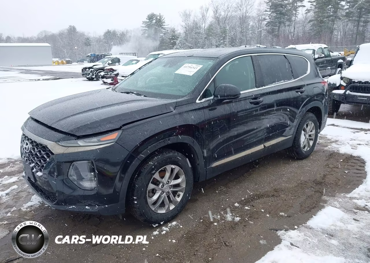 2019 Hyundai Santa Fe Se VIN:5NMS2CAD9KH036911 - 2