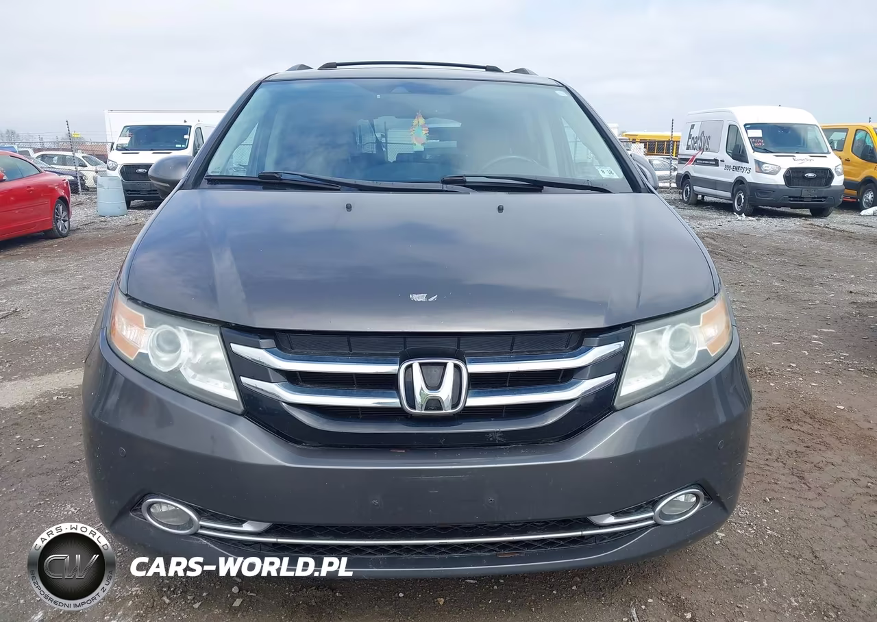 2014 Honda Odyssey Touring-Touring Elite VIN:5FNRL5H92EB023660 - 12