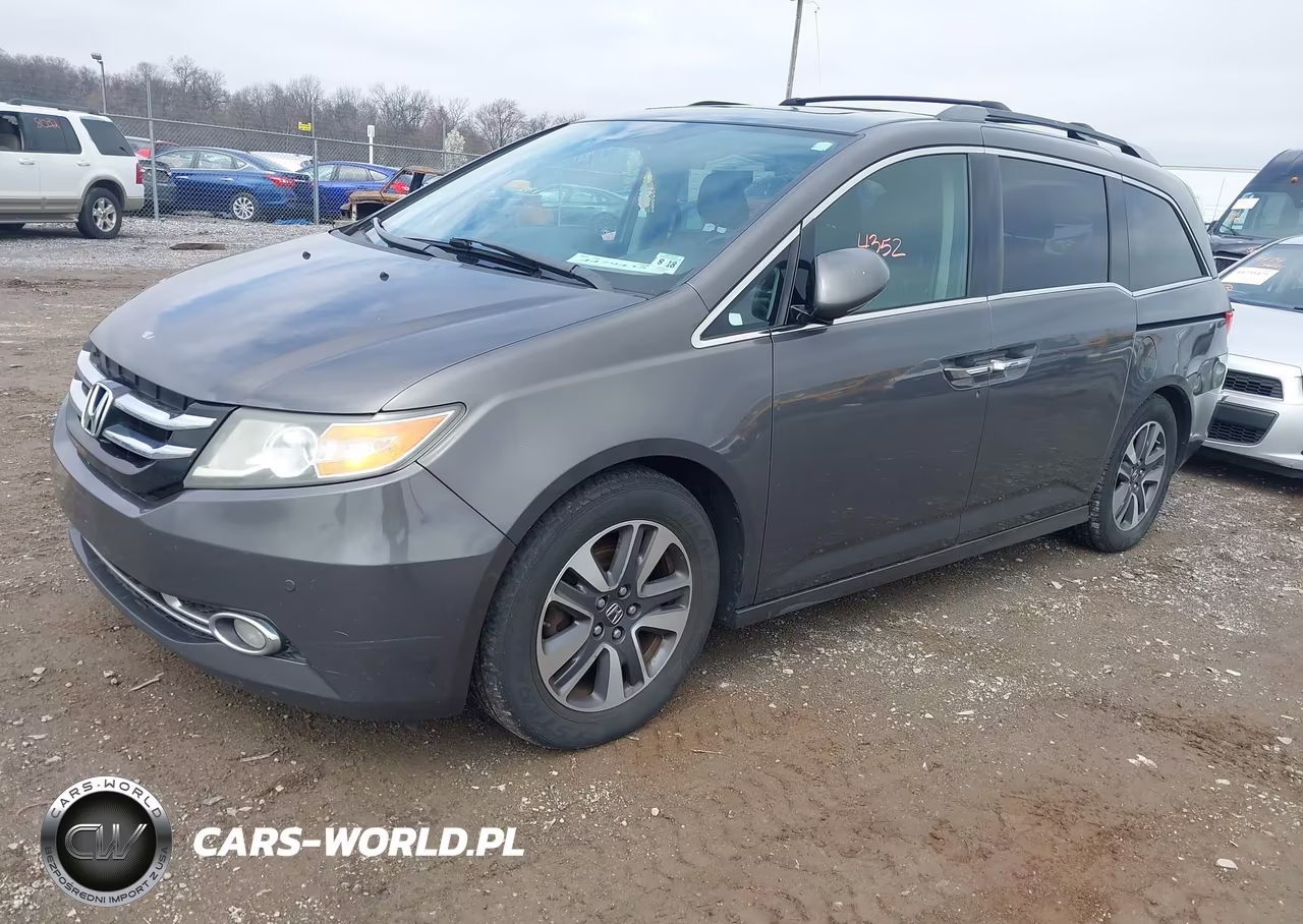 2014 Honda Odyssey Touring-Touring Elite VIN:5FNRL5H92EB023660 - 2