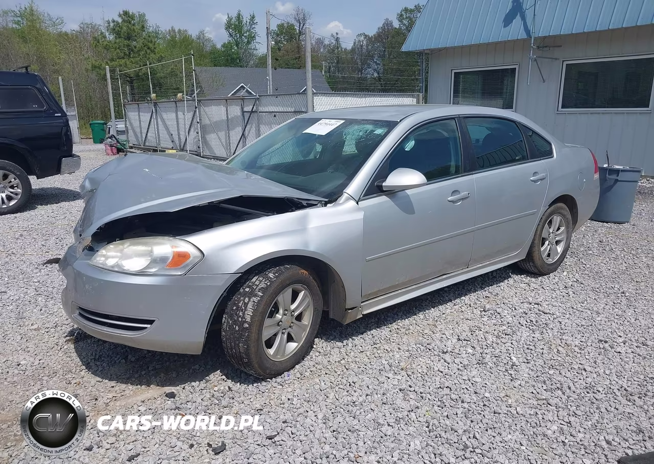 2012 Chevrolet Impala Ls VIN:2G1WF5E35C1147473 - 2
