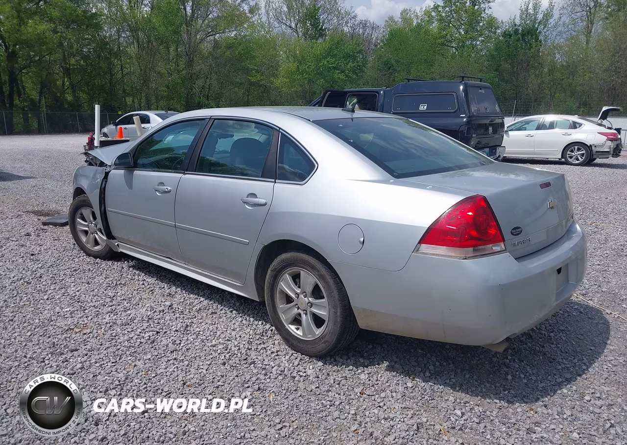 2012 Chevrolet Impala Ls VIN:2G1WF5E35C1147473 - 3
