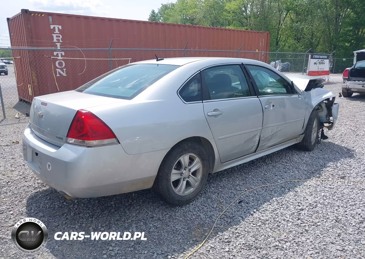 2012 Chevrolet Impala Ls VIN:2G1WF5E35C1147473 - 4
