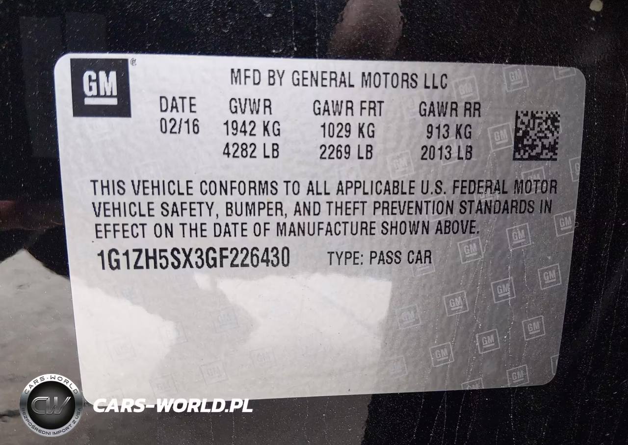 2016 Chevrolet Malibu Premier VIN:1G1ZH5SX3GF226430 - 9