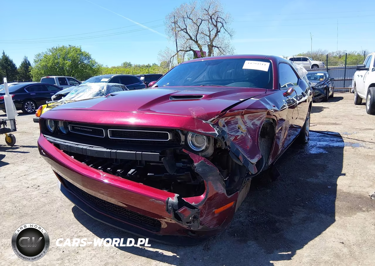2021 Dodge Challenger Sxt VIN:2C3CDZAG2MH627175 - 2