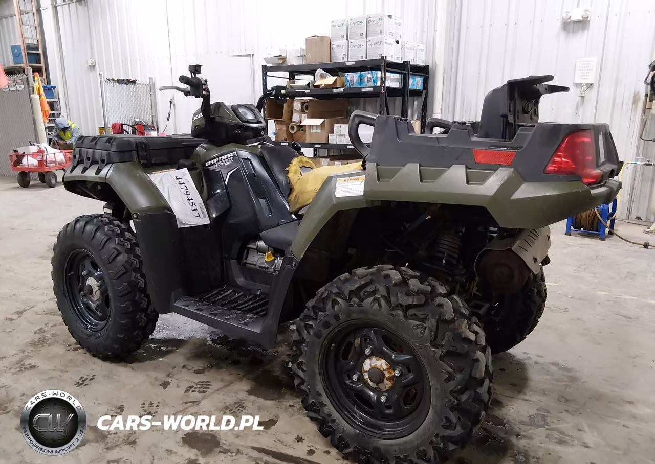 2011 Polaris Sportsman 550 Efi-X2 VIN:4XATN55A0BA033954 - 3
