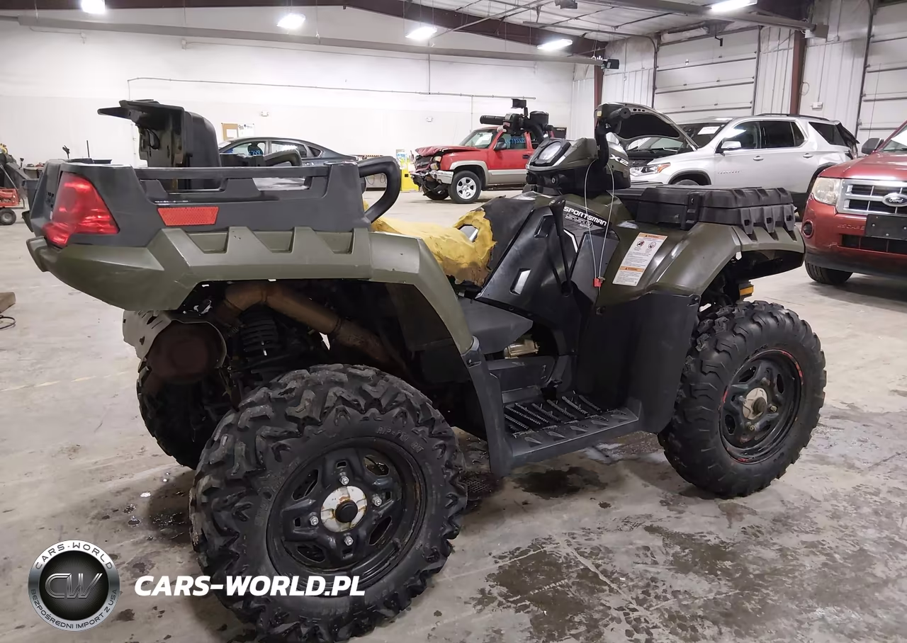 2011 Polaris Sportsman 550 Efi-X2 VIN:4XATN55A0BA033954 - 4