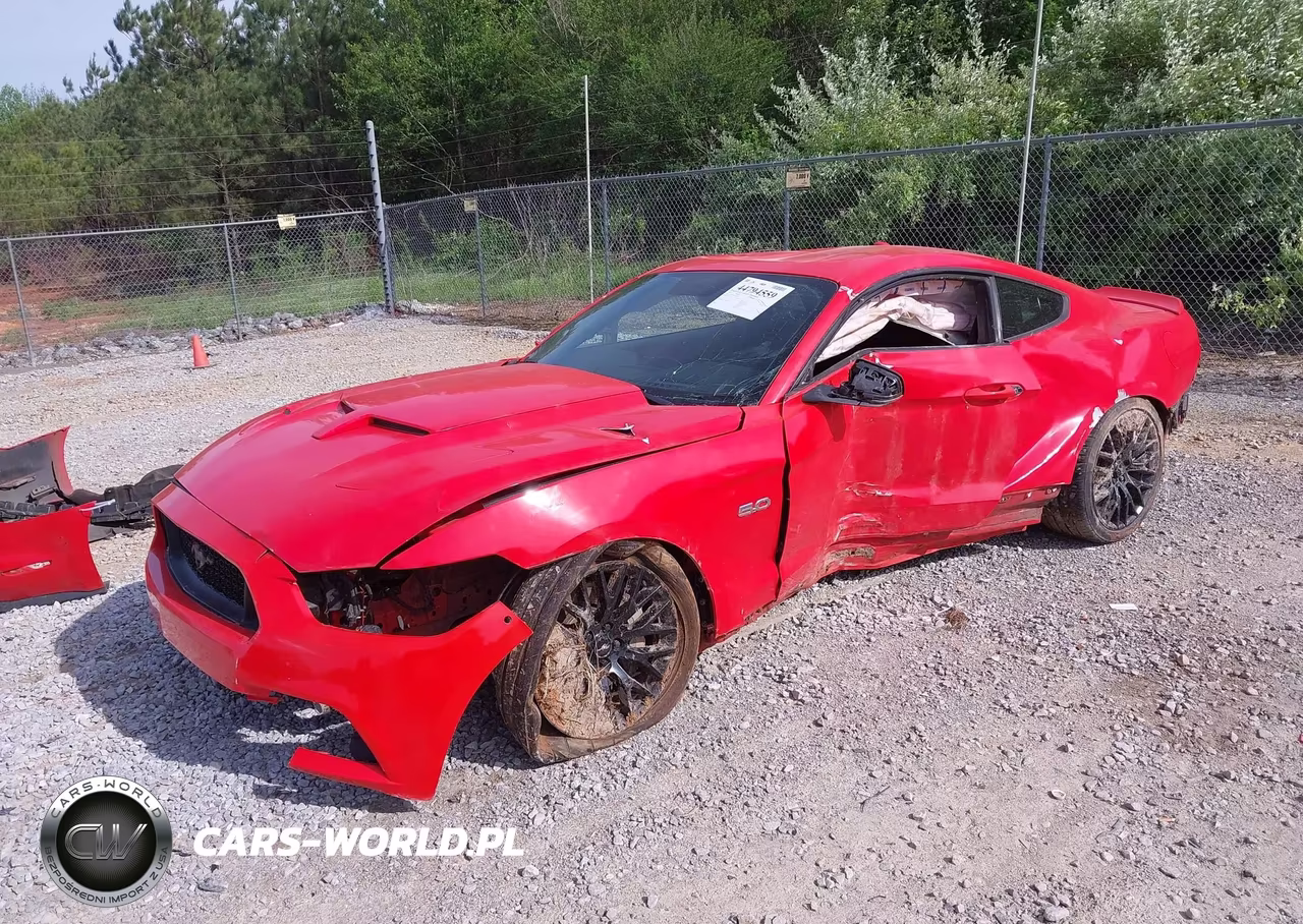 2016 Ford Mustang Gt Premium VIN:1FA6P8CF0G5235909 - 2