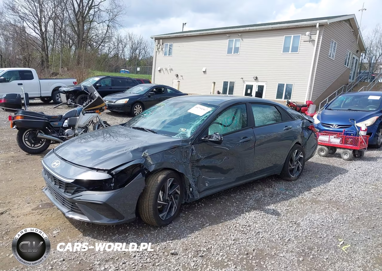 2025 Hyundai Elantra Sel Sport VIN:KMHLM4DG9SU082480 - 2