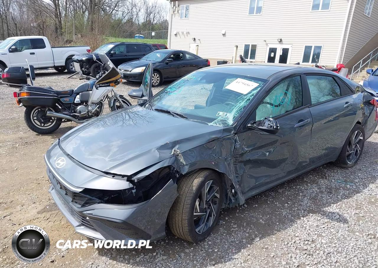2025 Hyundai Elantra Sel Sport VIN:KMHLM4DG9SU082480 - 6