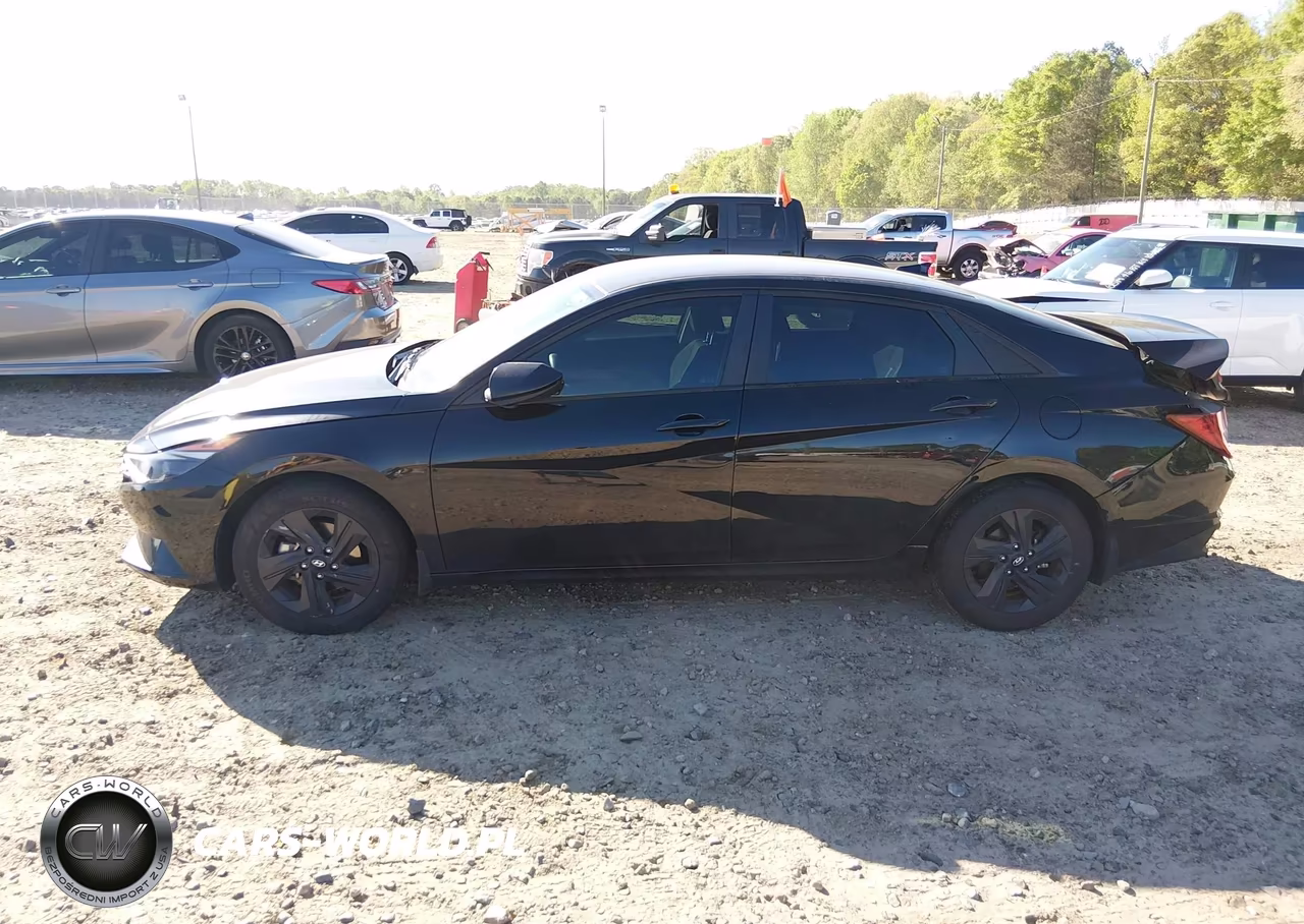 2023 Hyundai Elantra Hybrid Blue VIN:KMHLM4AJ3PU039597 - 14