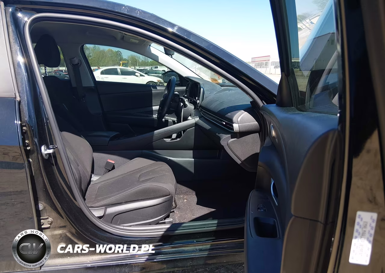 2023 Hyundai Elantra Hybrid Blue VIN:KMHLM4AJ3PU039597 - 5