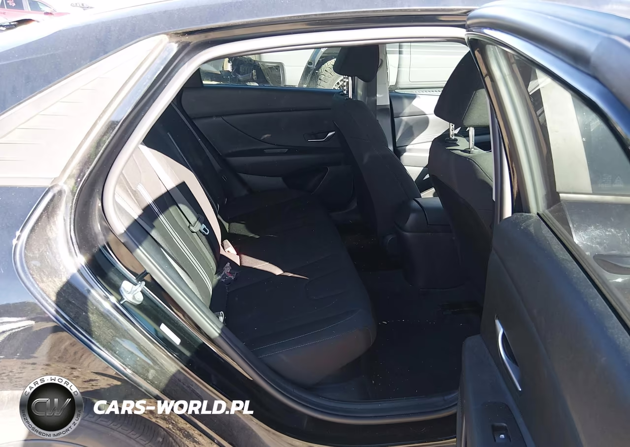 2023 Hyundai Elantra Hybrid Blue VIN:KMHLM4AJ3PU039597 - 8
