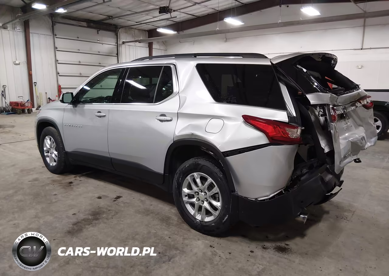 2020 Chevrolet Traverse Awd Lt Cloth VIN:1GNEVGKWXLJ299018 - 3