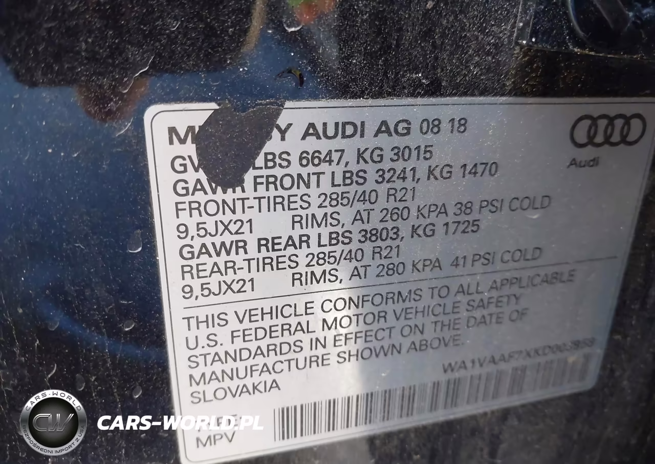 2019 Audi Q7 55 Premium VIN:WA1VAAF7XKD003958 - 9
