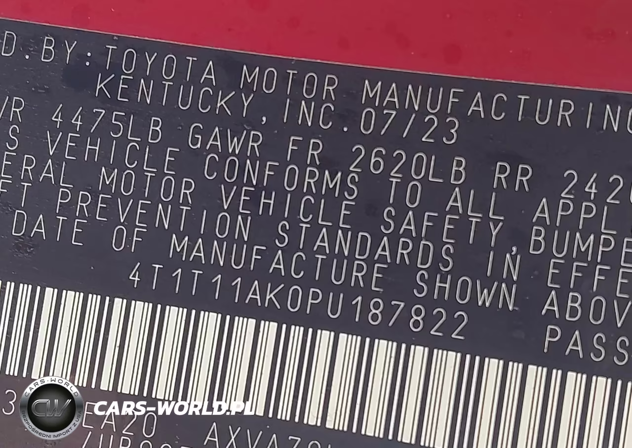 2023 Toyota Camry Se VIN:4T1T11AK0PU187822 - 9