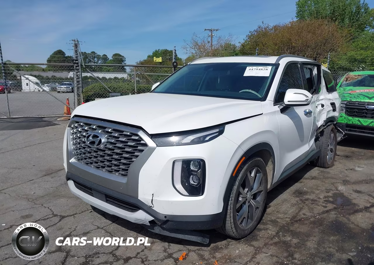2021 Hyundai Palisade Sel VIN:KM8R4DHE8MU256688 - 2