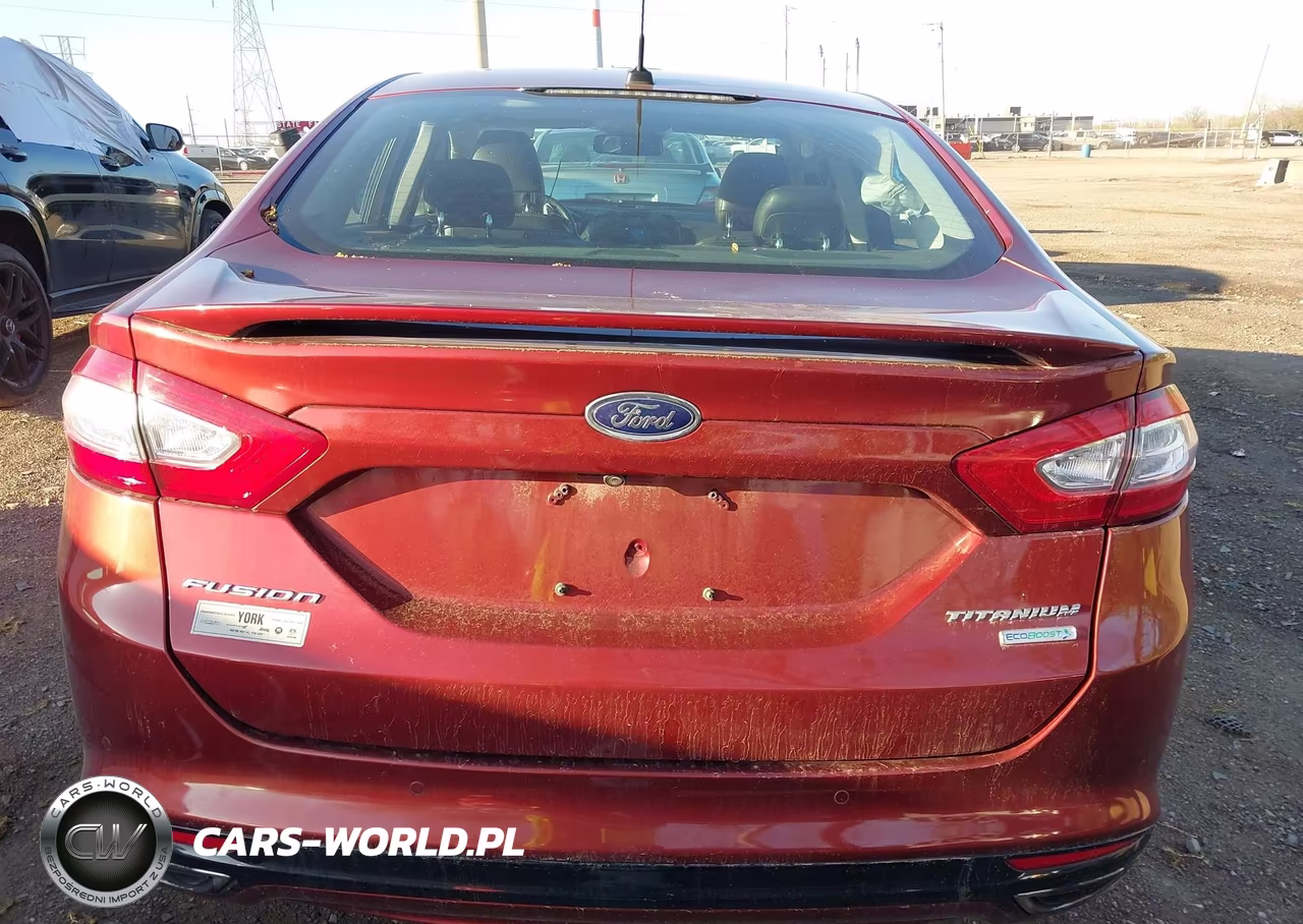 2014 Ford Fusion Titanium VIN:3FA6P0K95ER267455 - 16
