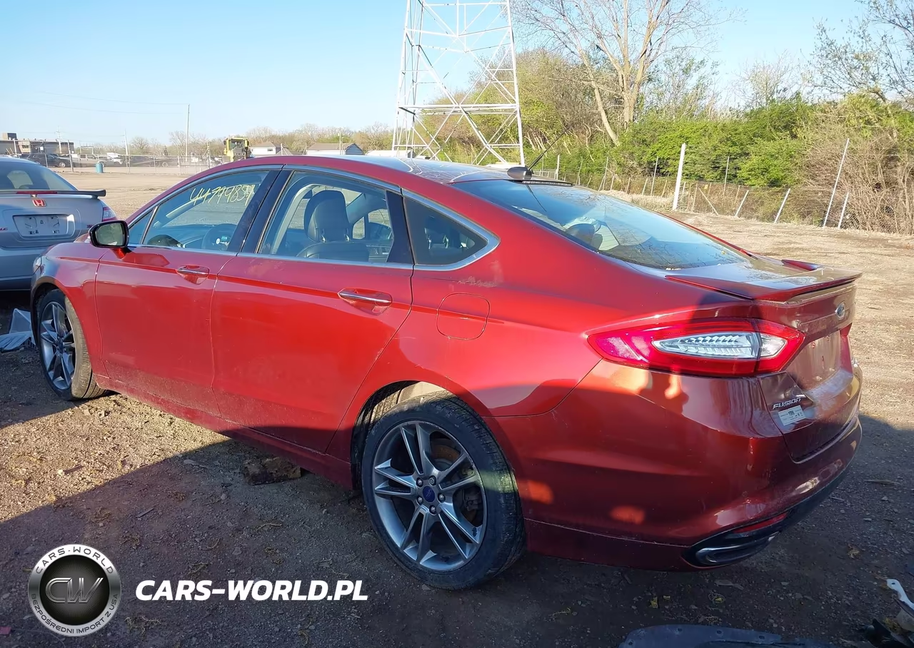 2014 Ford Fusion Titanium VIN:3FA6P0K95ER267455 - 3