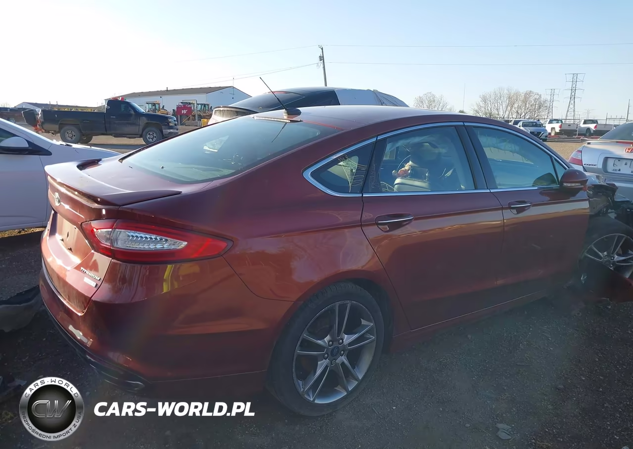 2014 Ford Fusion Titanium VIN:3FA6P0K95ER267455 - 4