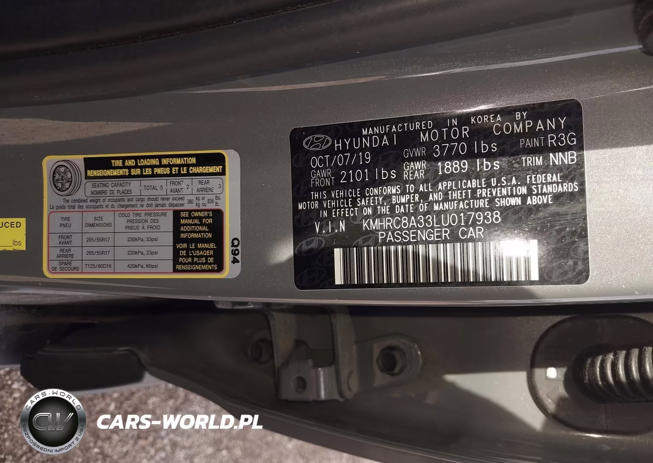 2020 Hyundai Venue Sel VIN:KMHRC8A33LU017938 - 9