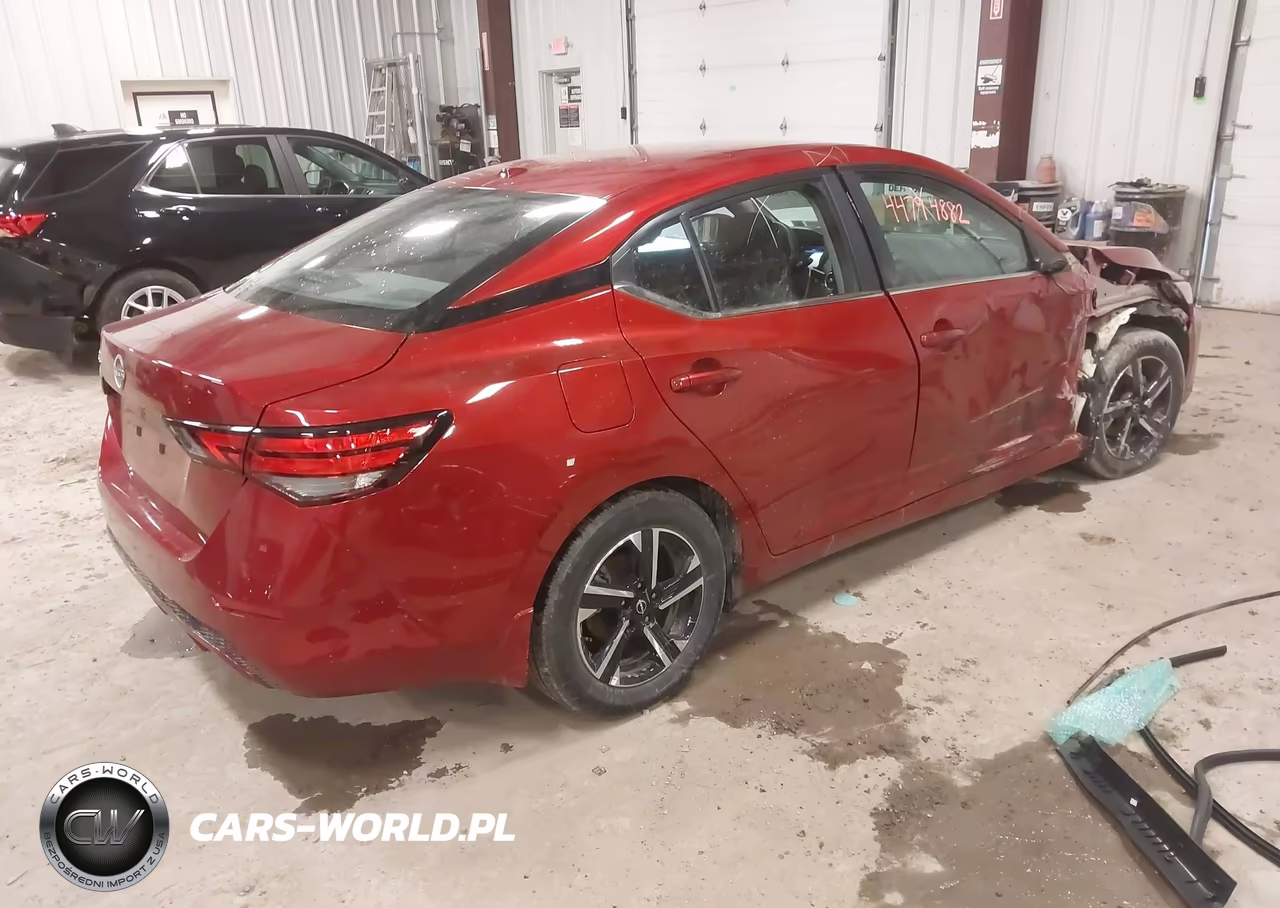 2025 Nissan Sentra Sv VIN:3N1AB8CV5SY242007 - 4