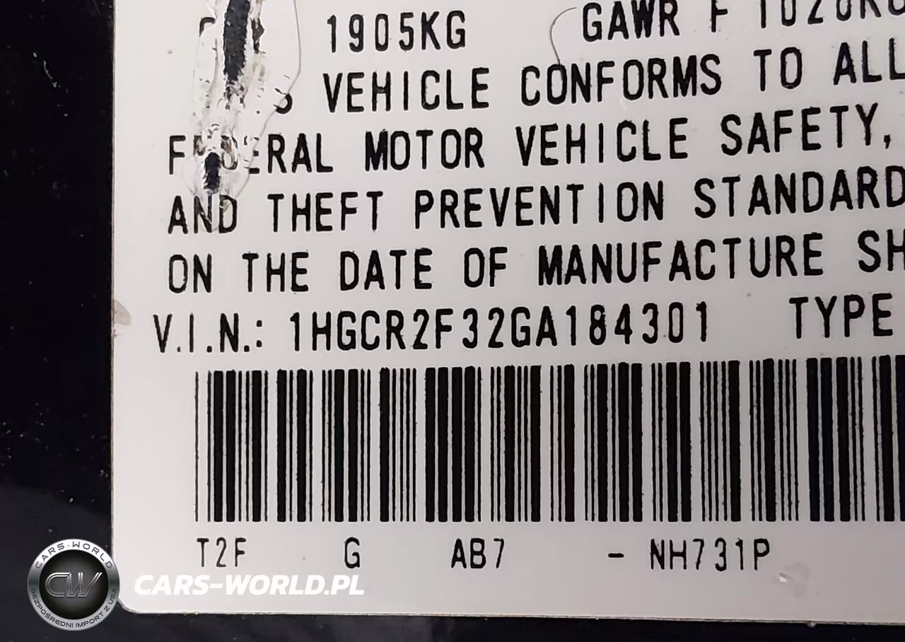 2016 Honda Accord Lx VIN:1HGCR2F32GA184301 - 9