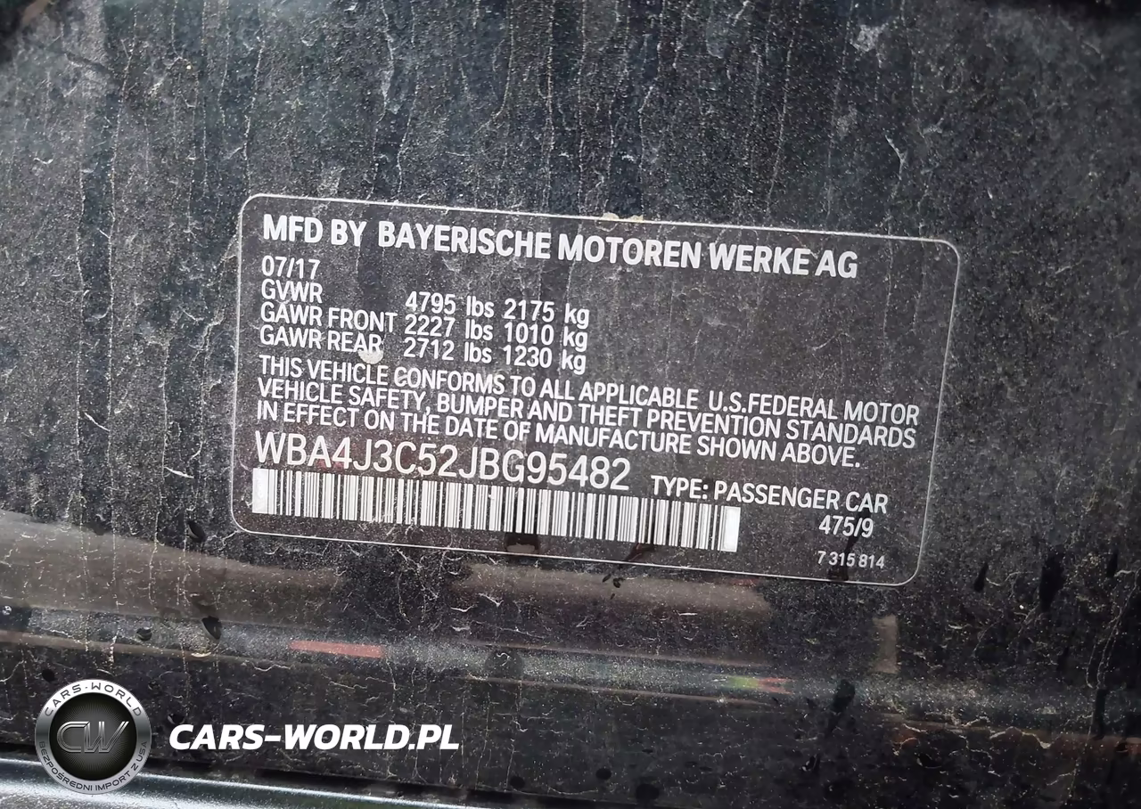 2018 BMW 430I Gran Coupe xDrive VIN:WBA4J3C52JBG95482 - 9