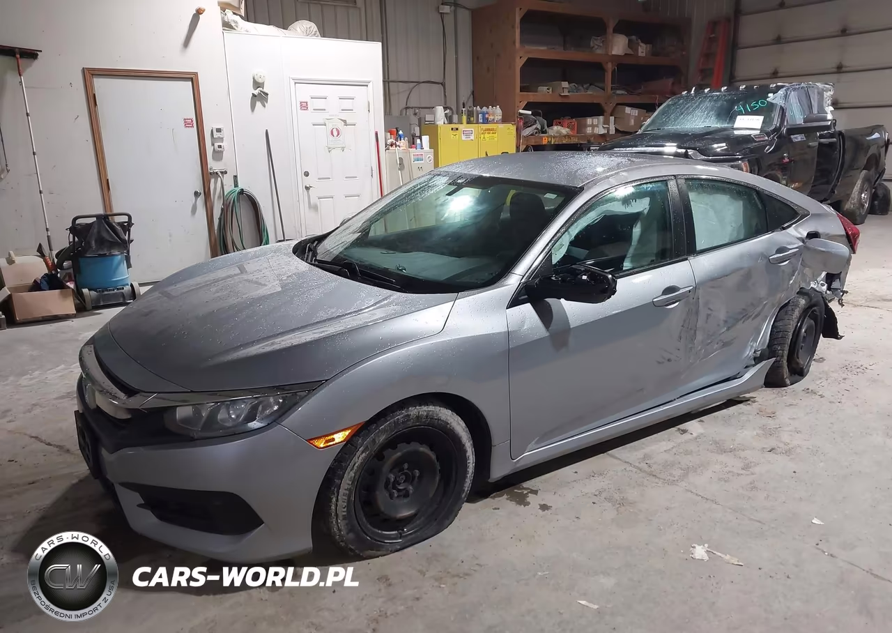 2018 Honda Civic Lx VIN:19XFC2F56JE200194 - 2