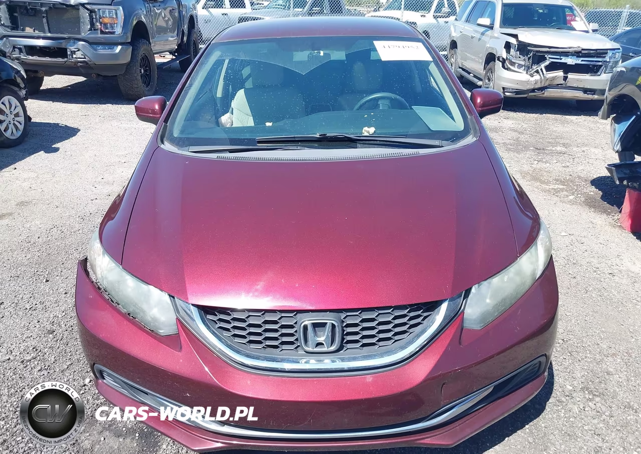 2015 Honda Civic Lx VIN:19XFB2F59FE004339 - 12