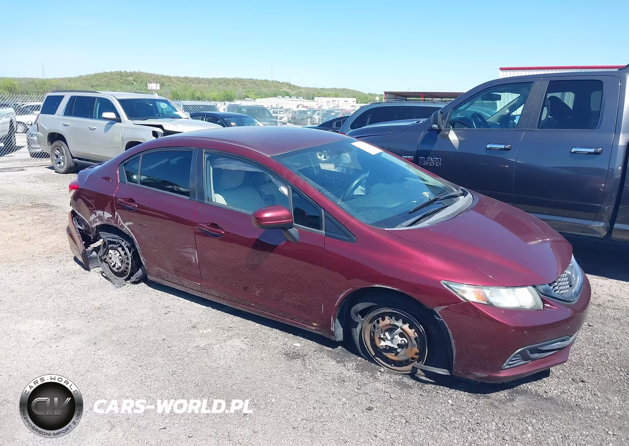2015 Honda Civic Lx VIN:19XFB2F59FE004339 - 13