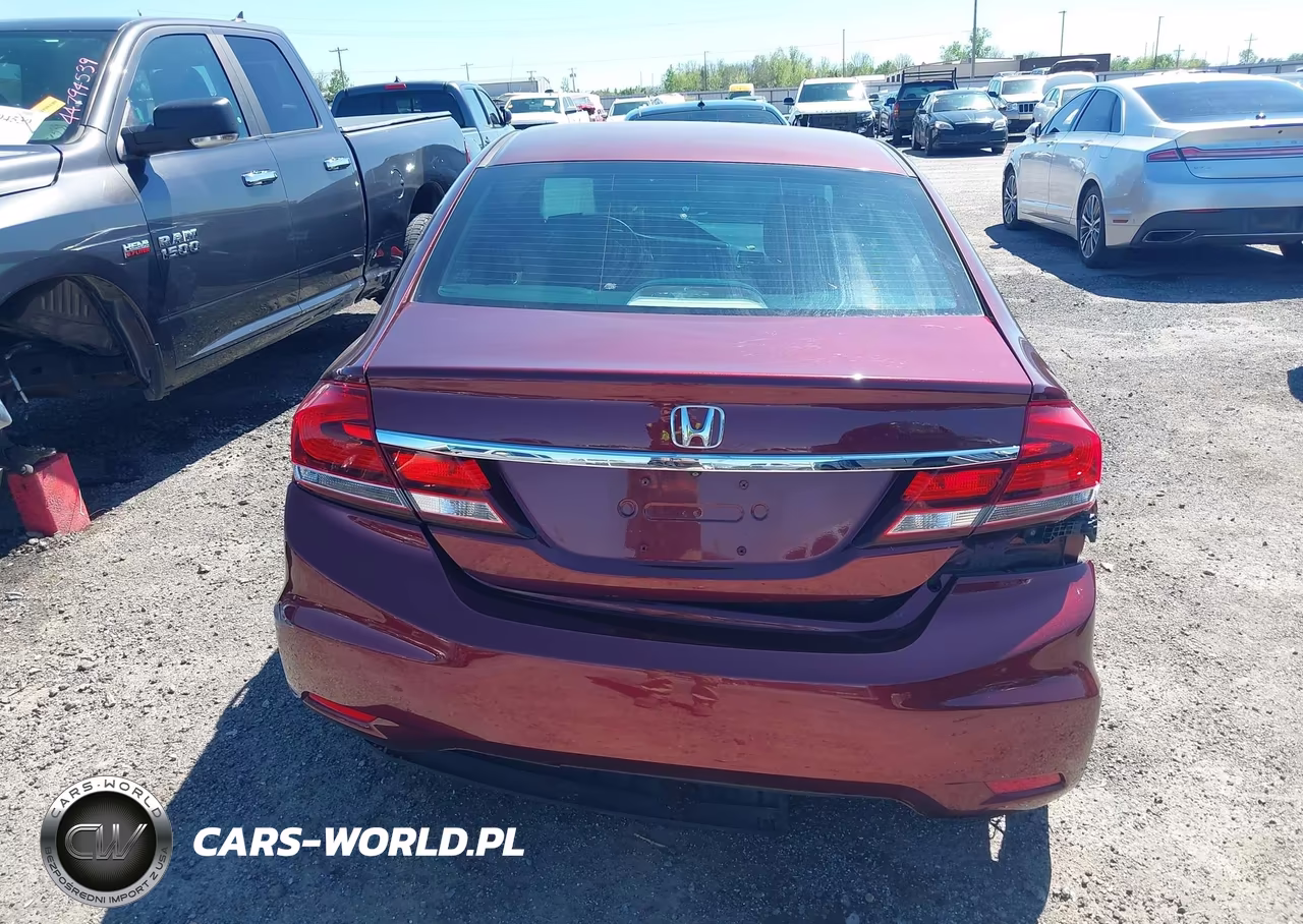 2015 Honda Civic Lx VIN:19XFB2F59FE004339 - 16