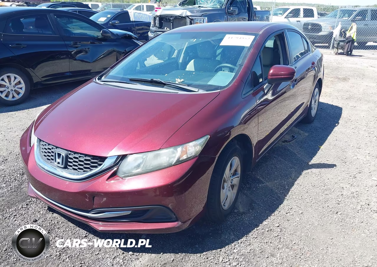 2015 Honda Civic Lx VIN:19XFB2F59FE004339 - 2