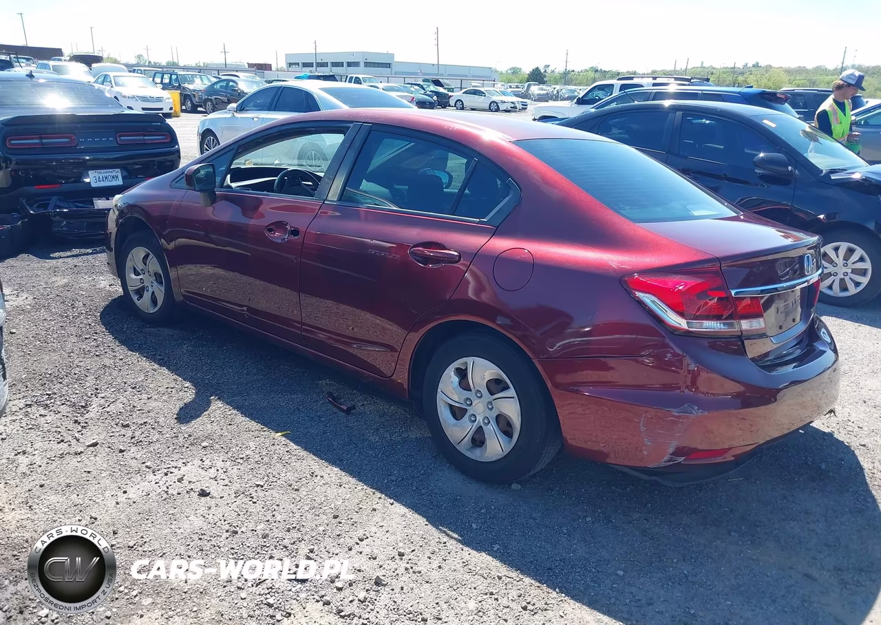 2015 Honda Civic Lx VIN:19XFB2F59FE004339 - 3