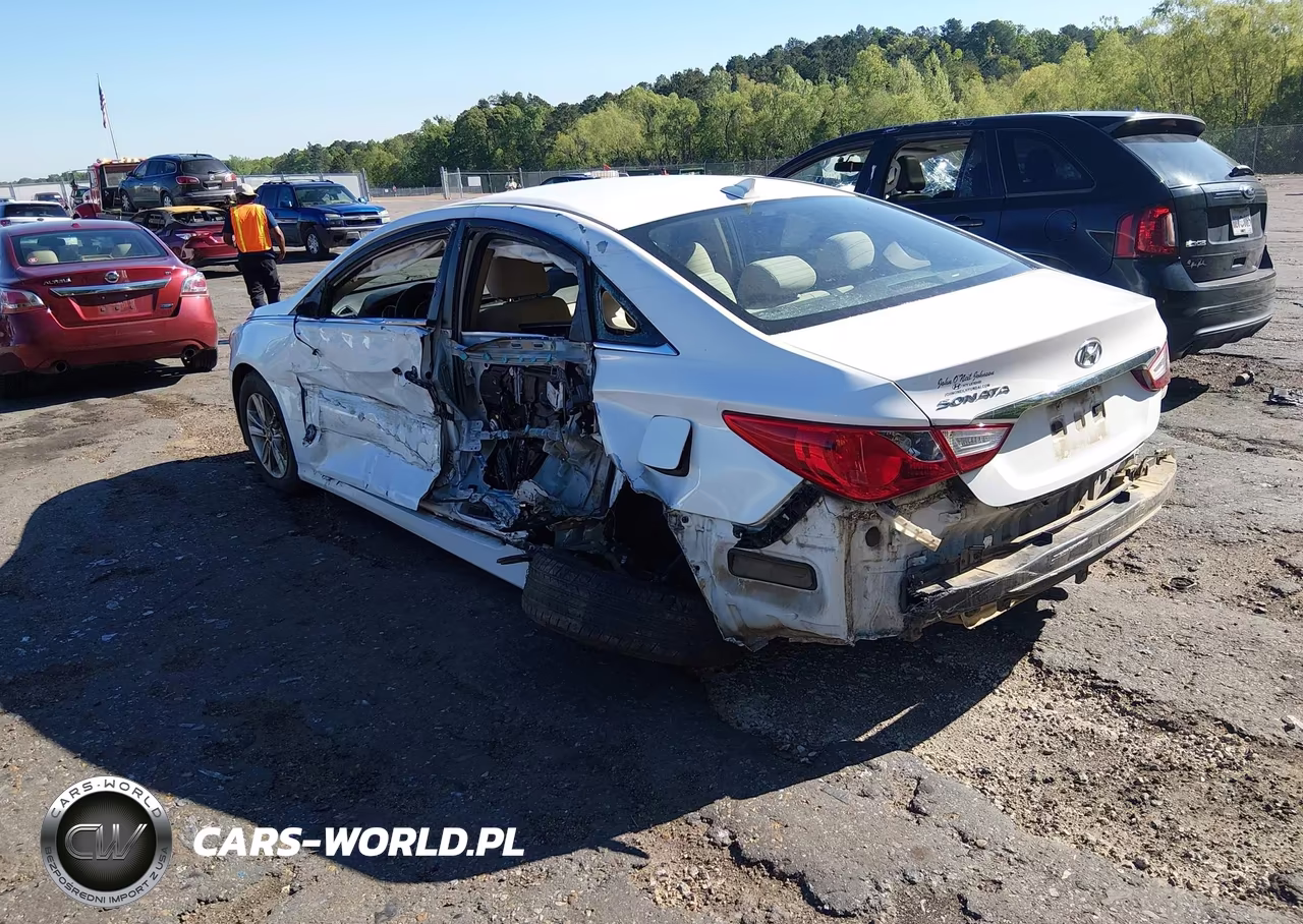 2014 Hyundai Sonata Gls VIN:5NPEB4AC0EH906871 - 3