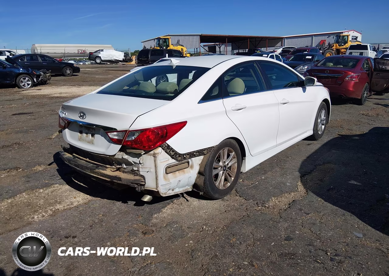 2014 Hyundai Sonata Gls VIN:5NPEB4AC0EH906871 - 4