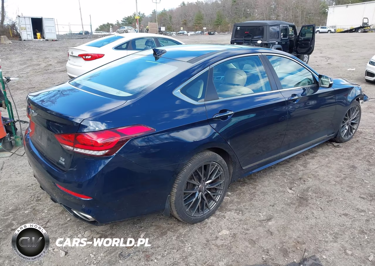 2020 Genesis G80 3.8 Awd VIN:KMTFN4JE3LU329190 - 4