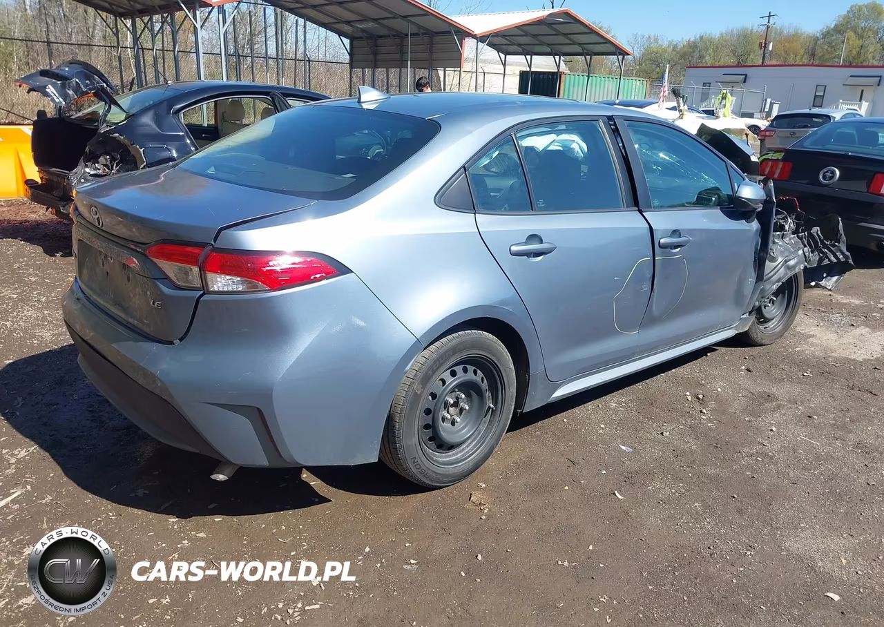 2020 Toyota Corolla Le VIN:5YFEPRAE5LP021677 - 4
