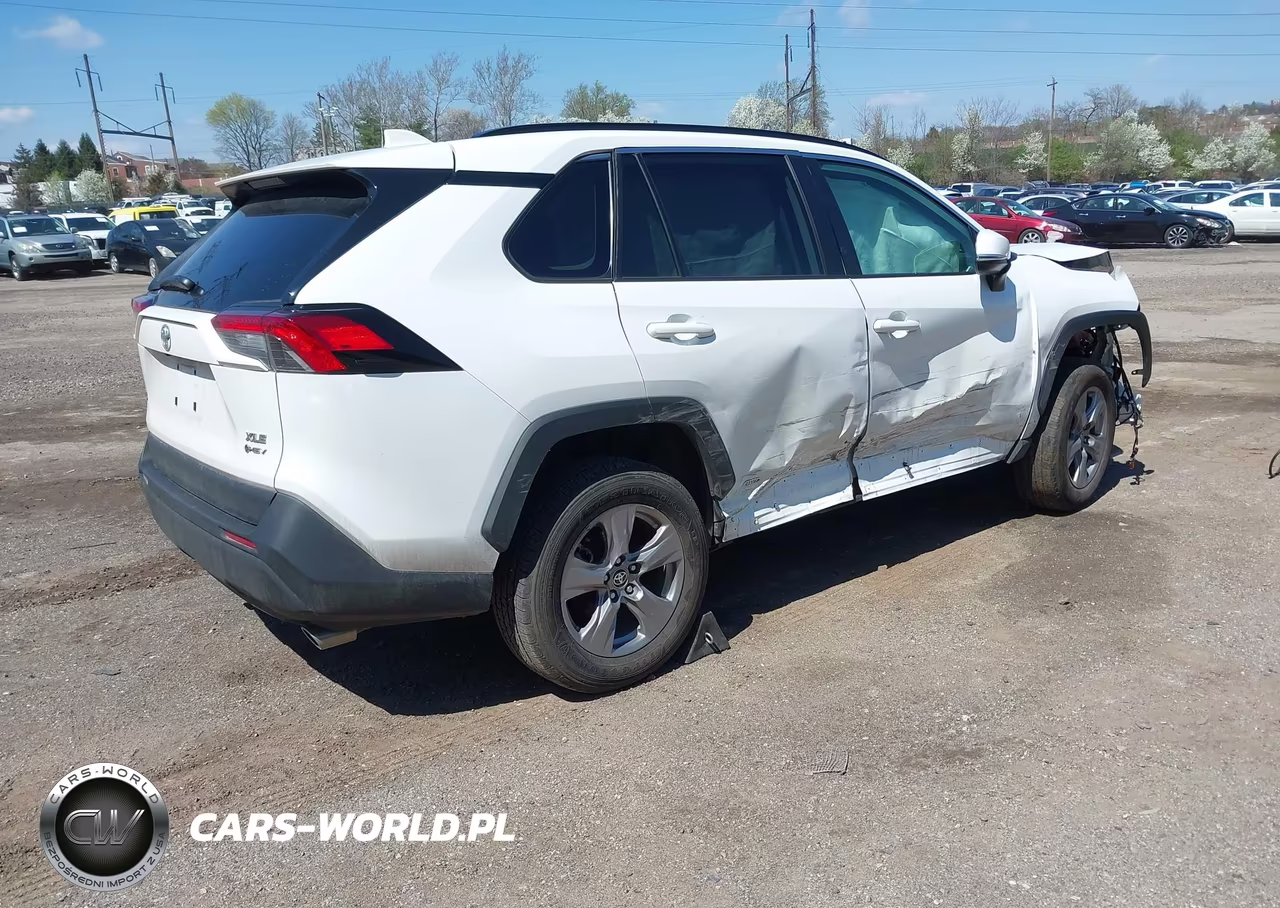 2025 Toyota Rav4 Hybrid Xle VIN:4T3RWRFV3SU176181 - 4