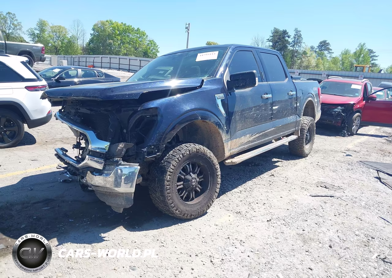 2021 Ford F-150 Xlt VIN:1FTFW1E87MFB45603 - 2