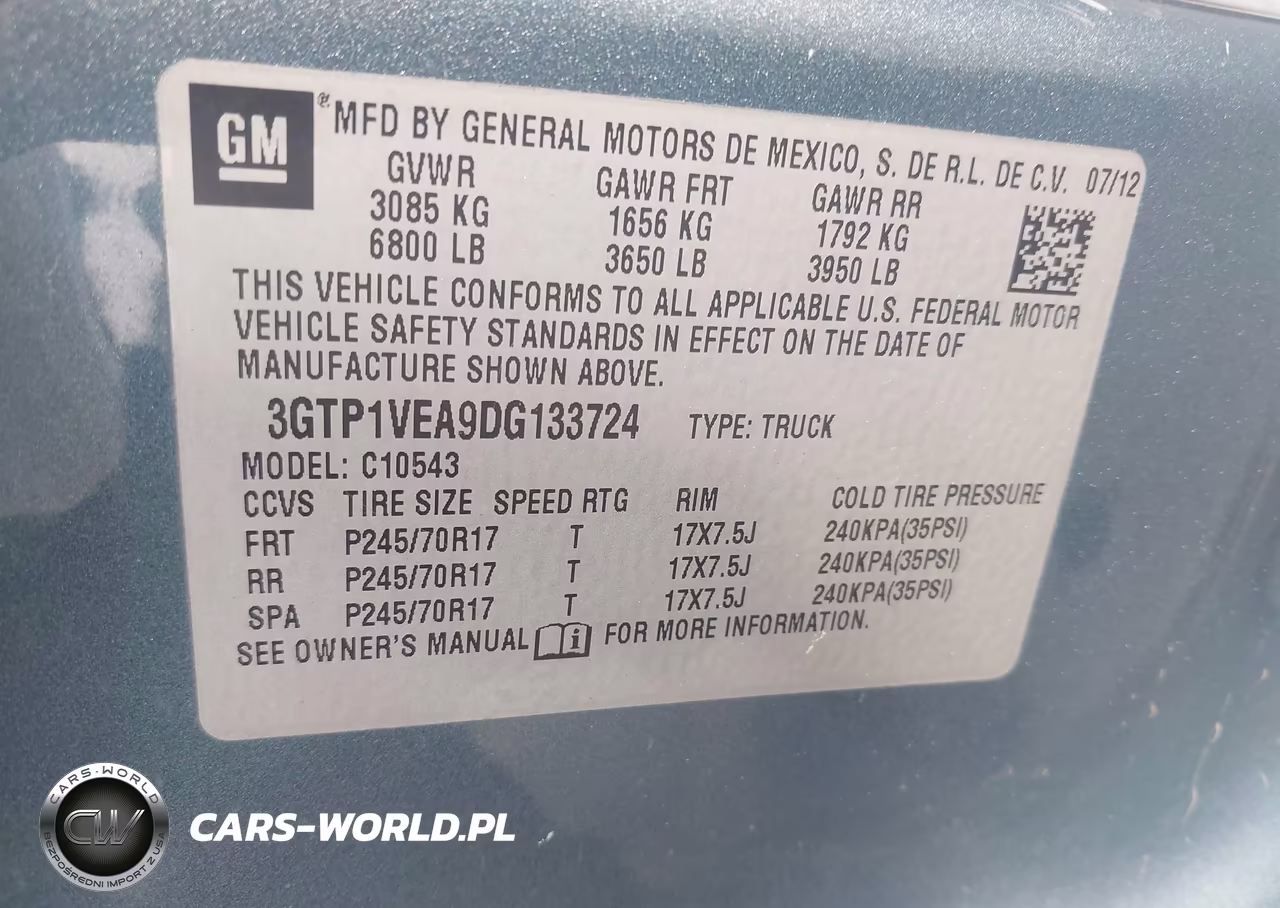 2013 GMC Sierra 1500 Sle VIN:3GTP1VEA9DG133724 - 9