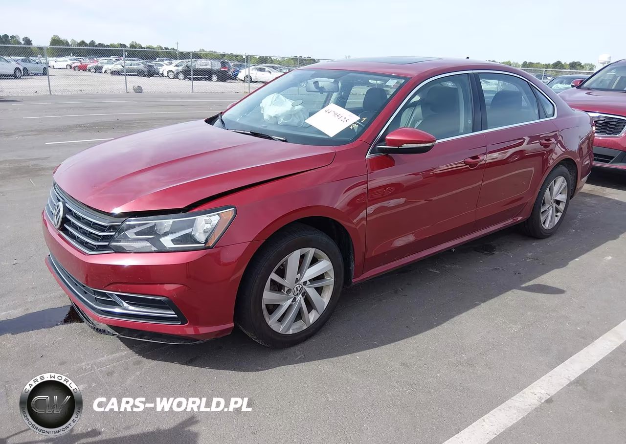 2018 Volkswagen Passat 2.0T Se VIN:1VWBA7A34JC025004 - 2
