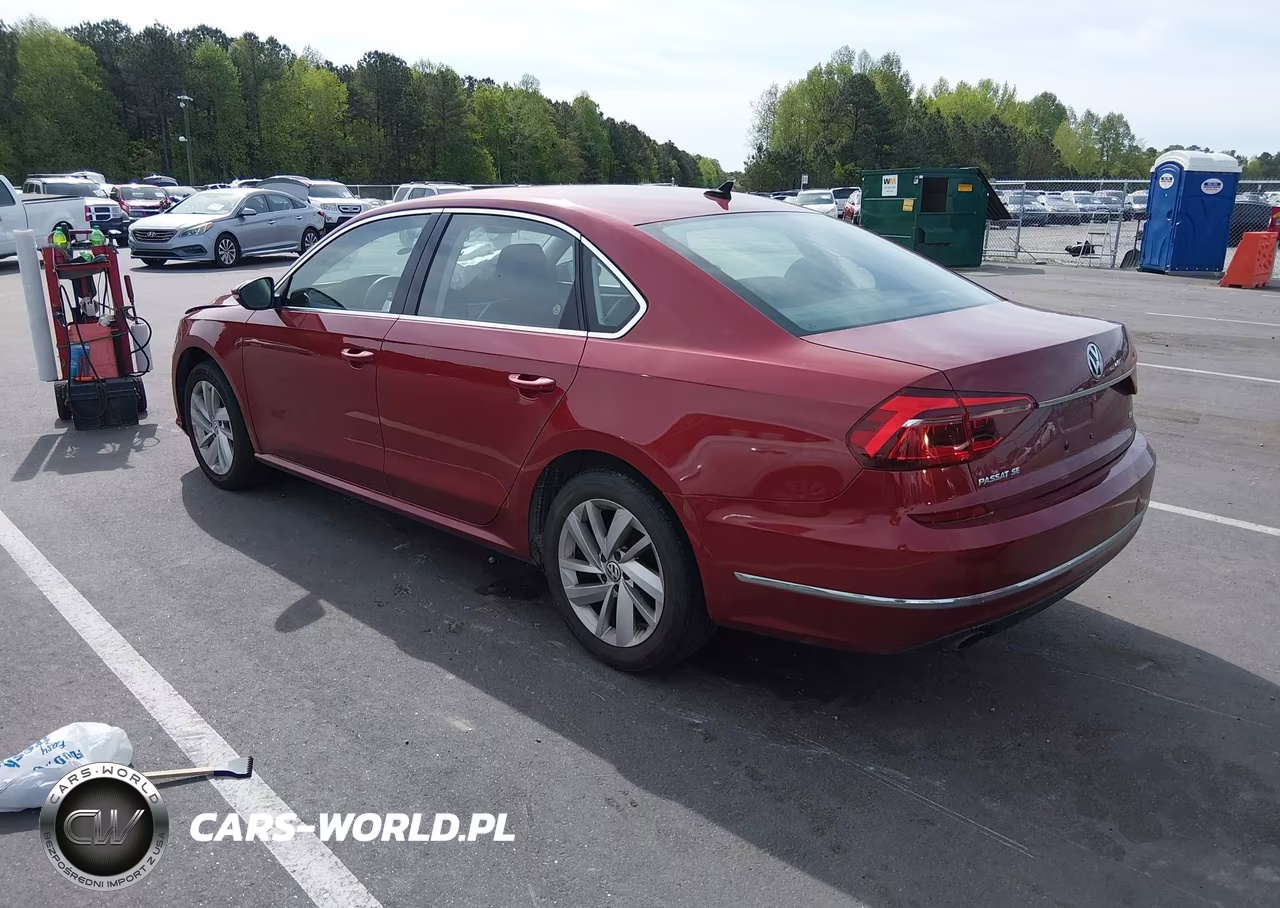 2018 Volkswagen Passat 2.0T Se VIN:1VWBA7A34JC025004 - 3