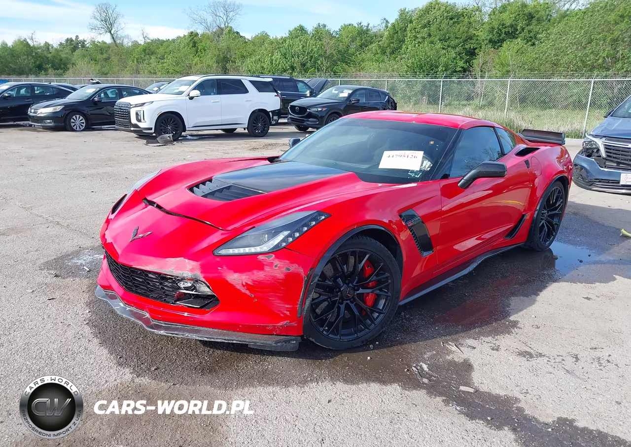 2017 Chevrolet Corvette Z06 VIN:1G1YU2D65H5603714 - 2
