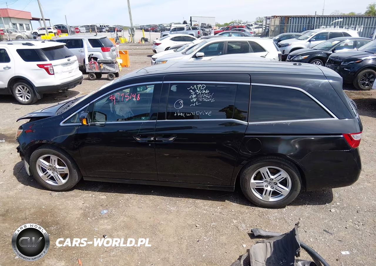 2012 Honda Odyssey Touring-Touring Elite VIN:5FNRL5H92CB085606 - 15