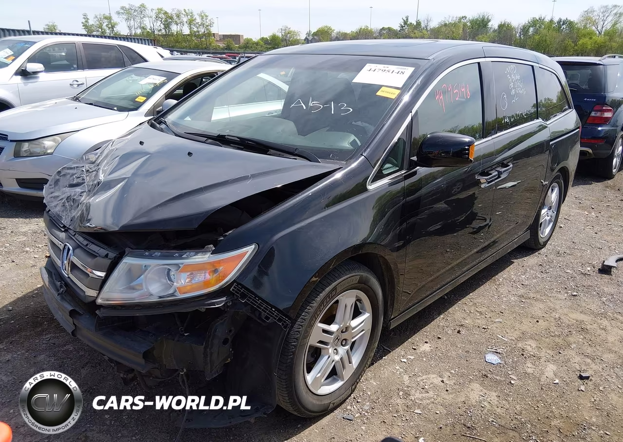 2012 Honda Odyssey Touring-Touring Elite VIN:5FNRL5H92CB085606 - 2