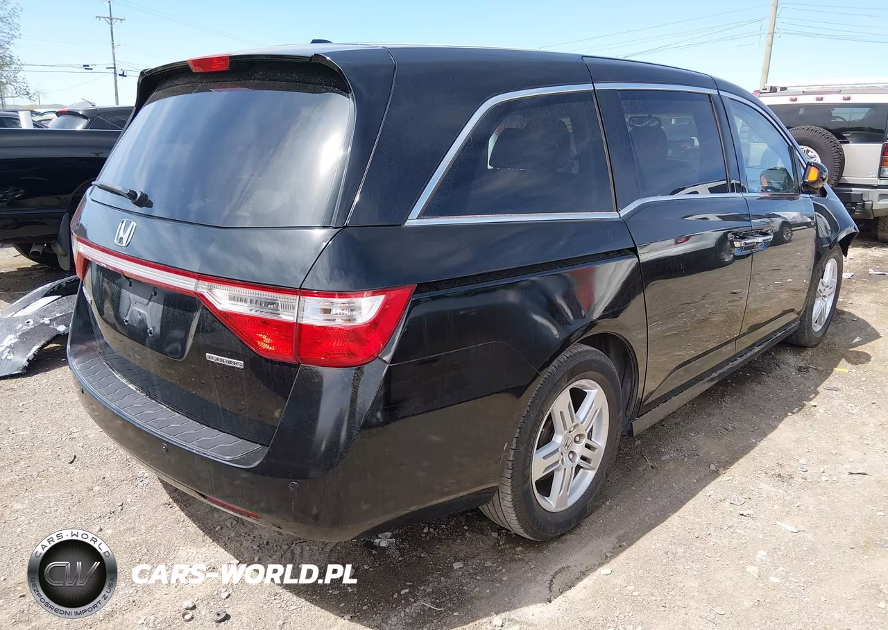 2012 Honda Odyssey Touring-Touring Elite VIN:5FNRL5H92CB085606 - 4