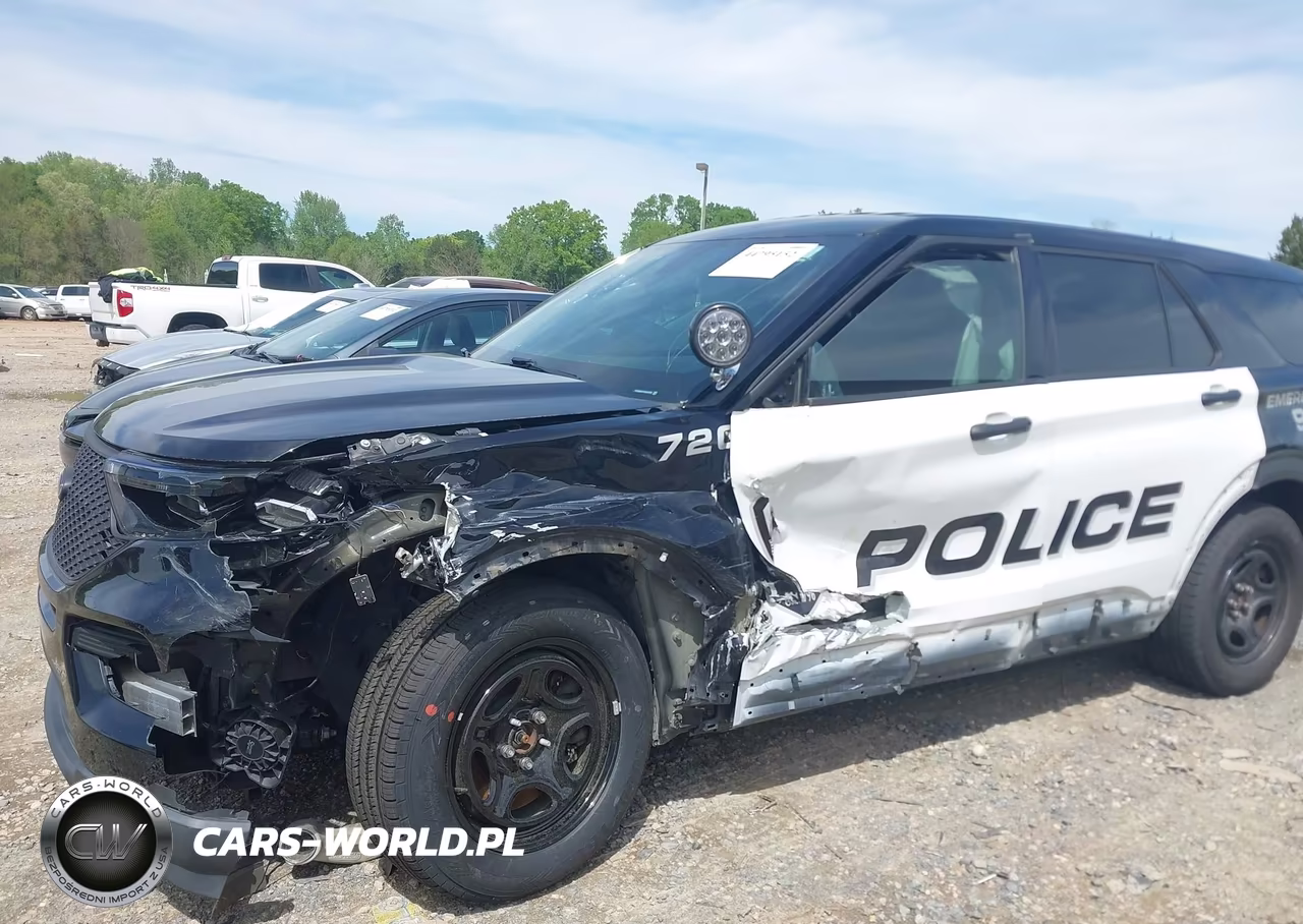 2022 Ford Police Interceptor Utility VIN:1FM5K8AB1NGA07628 - 6