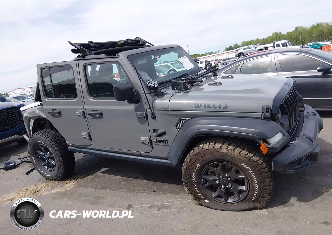 2021 Jeep Wrangler Unlimited Willys Sport 4X4 VIN:1C4HJXDG9MW692522 - 14