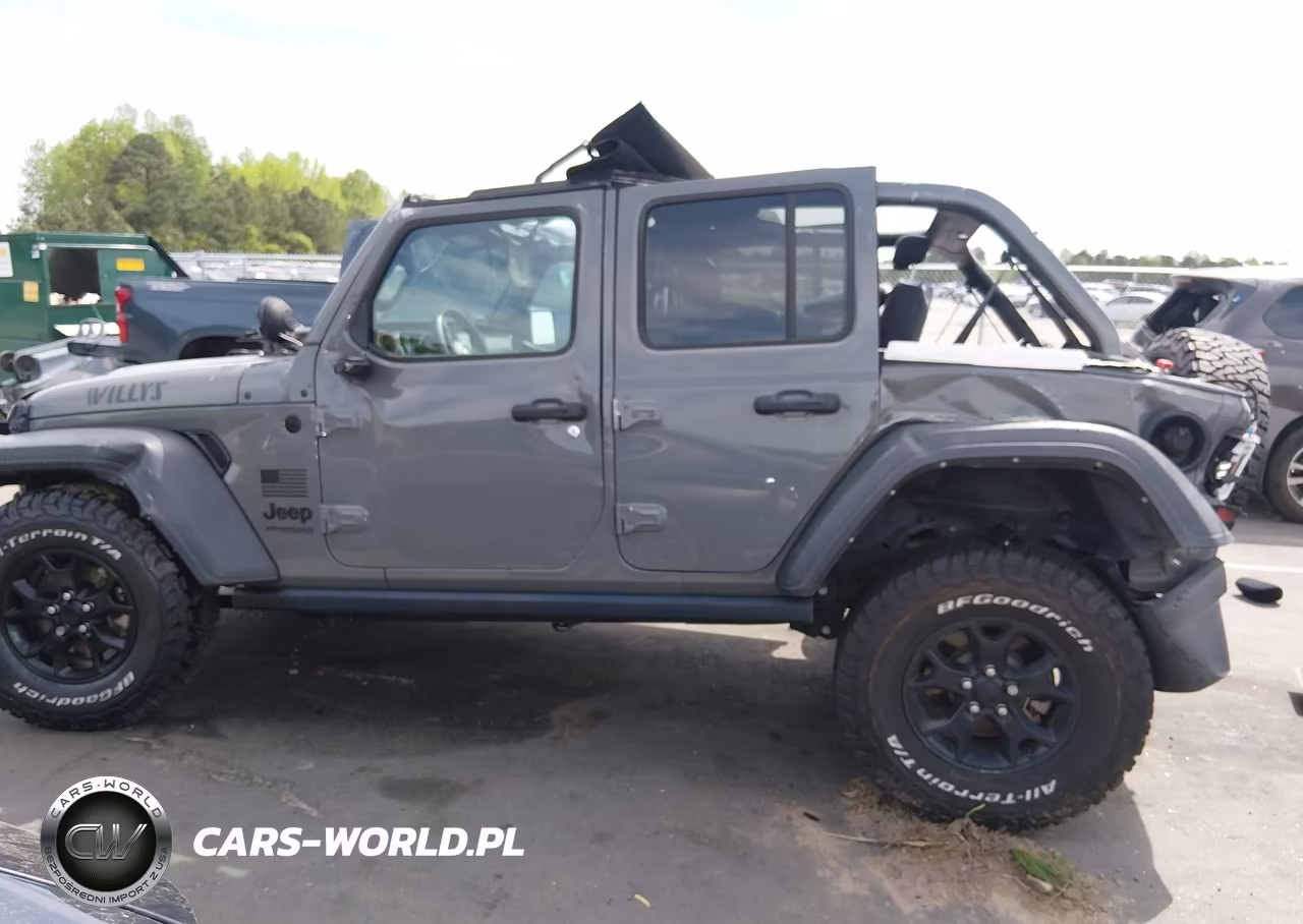 2021 Jeep Wrangler Unlimited Willys Sport 4X4 VIN:1C4HJXDG9MW692522 - 15